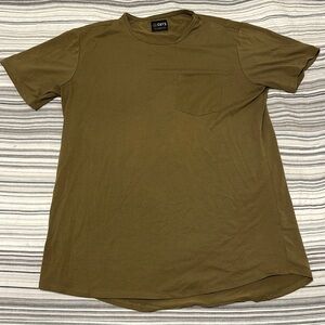 Cuts Clothing Pocket Elongated T-shirt